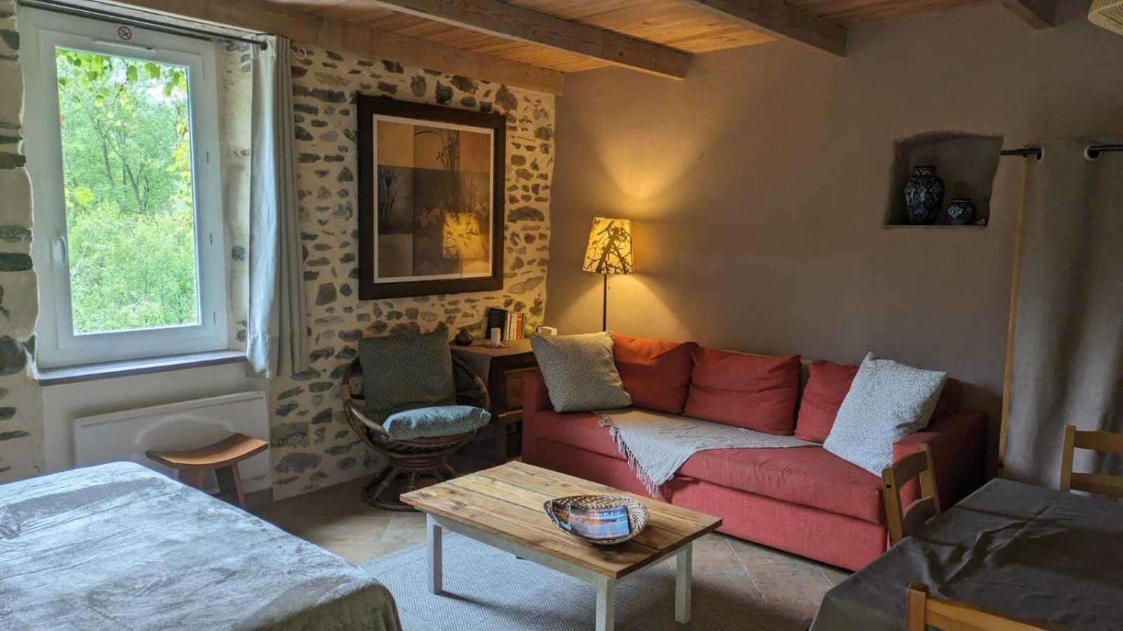 Bed and Breakfast Les Jardins De Lumiere Brusque Esterno foto