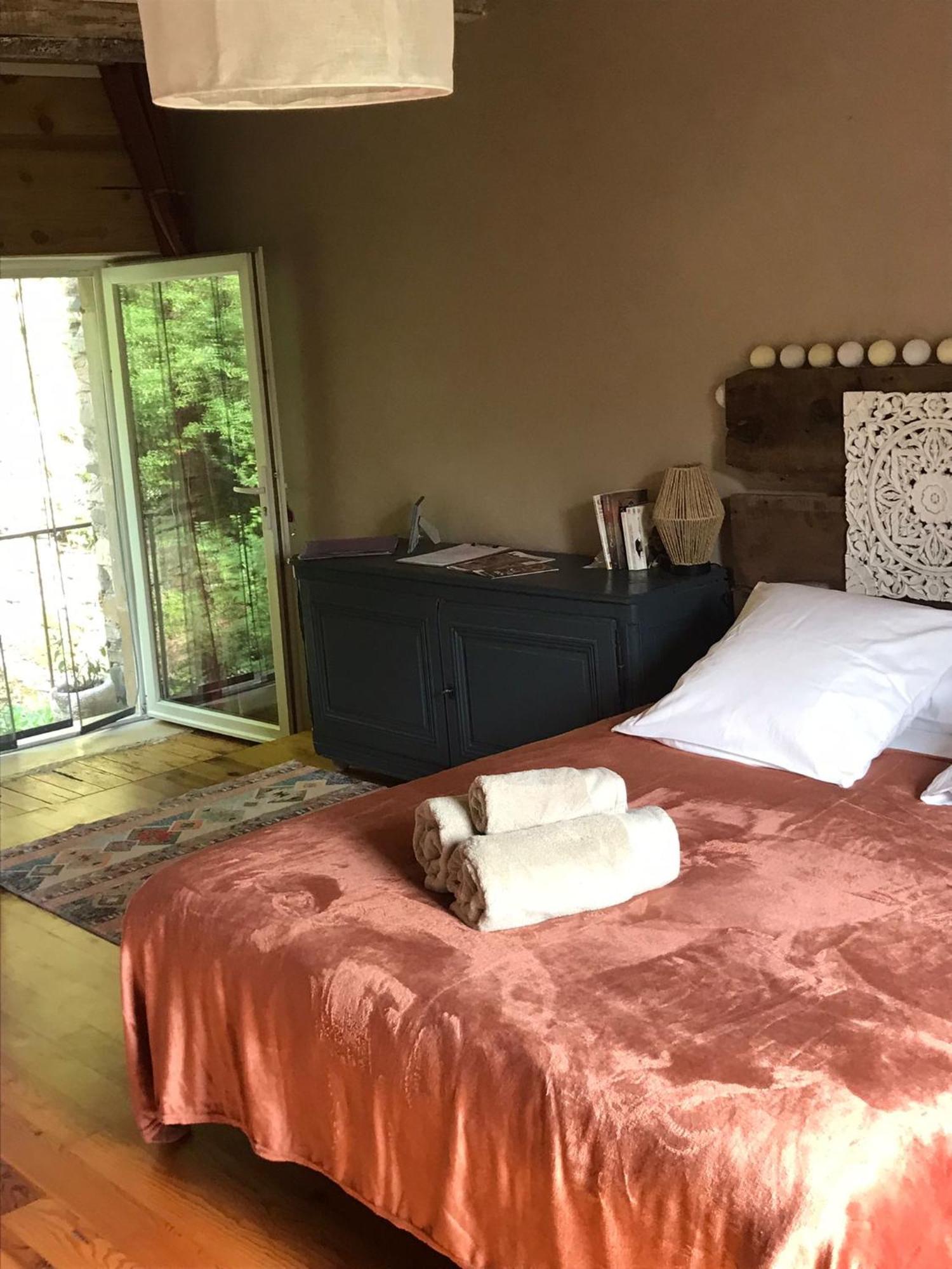Bed and Breakfast Les Jardins De Lumiere Brusque Esterno foto